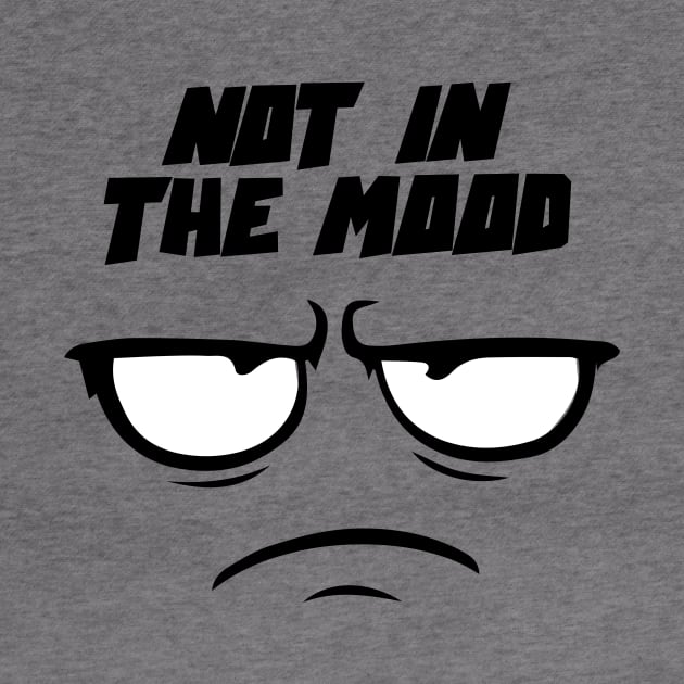 Not in the mood - mad face by MK3